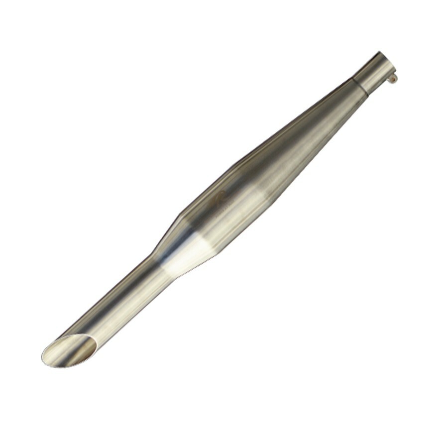 Fits Royal Enfield Red Rooster Rumbler Exhaust Silencer Matt Finish  