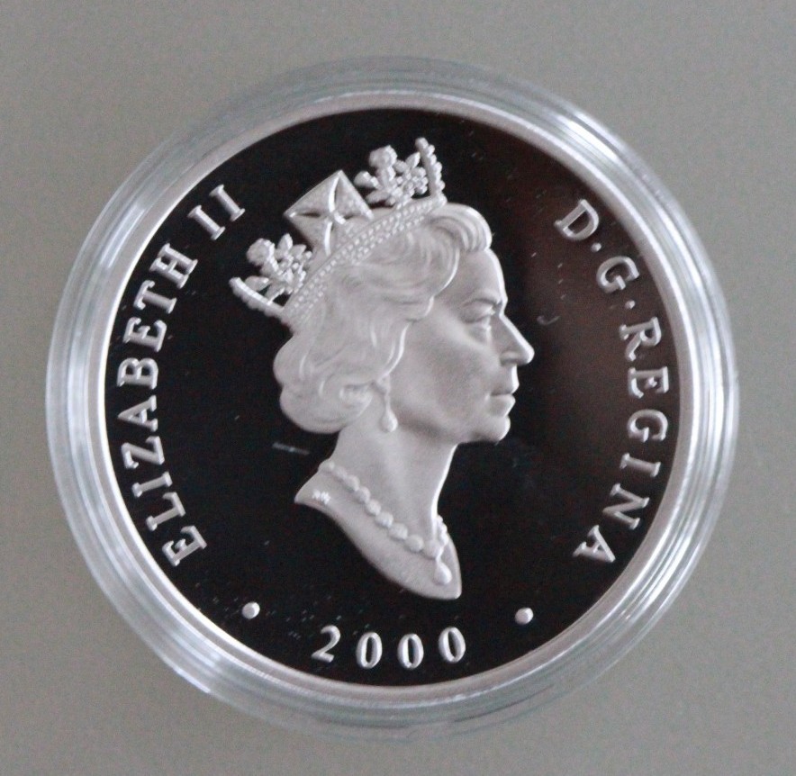 Canada 2000 $20 Transportation Series: The Toronto Sterling Silver Coin Proof