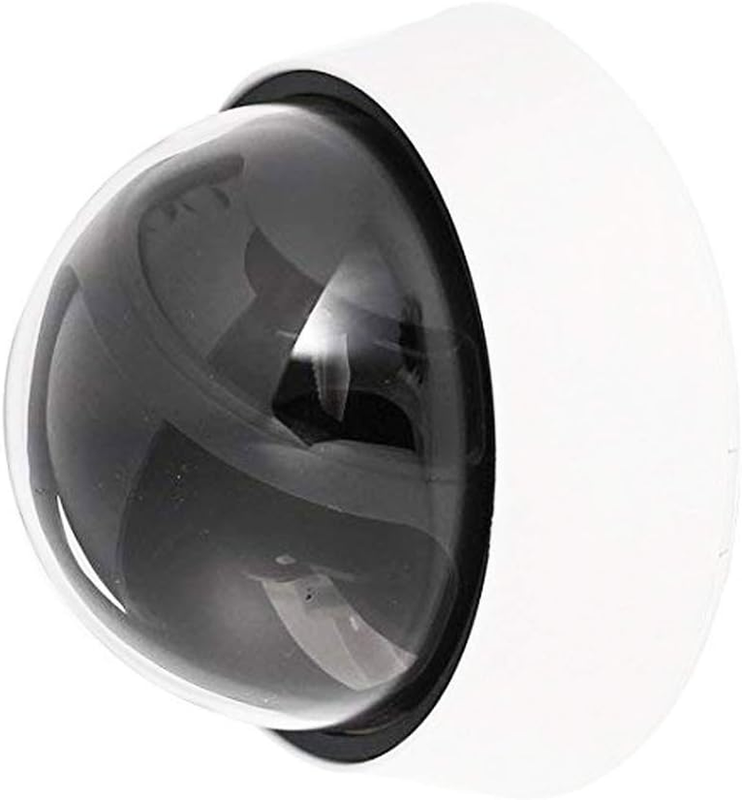 Dome Designed Plastic CCTV CCD Security Camera Cover Black+White