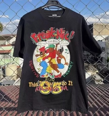 Freaknik Vintage 1995 ATLANTA Rap 90s Hip Hop OG Freaknik Black Shirt