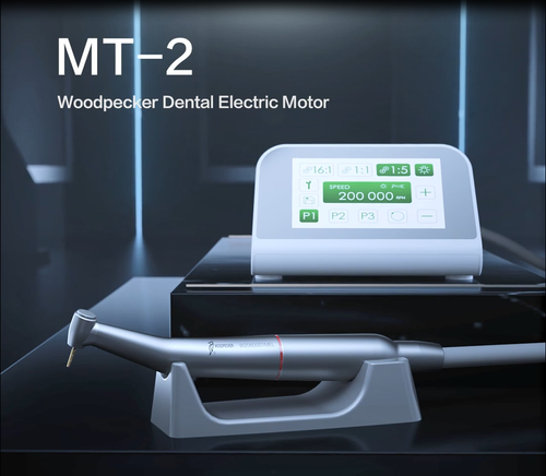 Original Woodpecker Dental Electric Motor MT2 MT3+LED Handpiece 2 Year Warranty