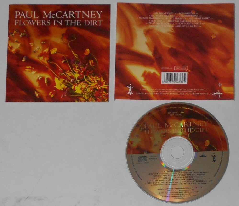 洋楽 paul mccartney flowers in.. (RARE SET!!) Paul McCartney-Flowers In The Dirt 2CD Archive Collection