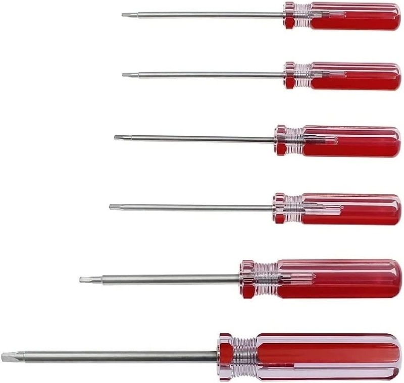6 Pieces Triangle Screwdriver Set, Magnetic Screwdriver 1.8Mm 2.0Mm 2.3Mm 2.7Mm 