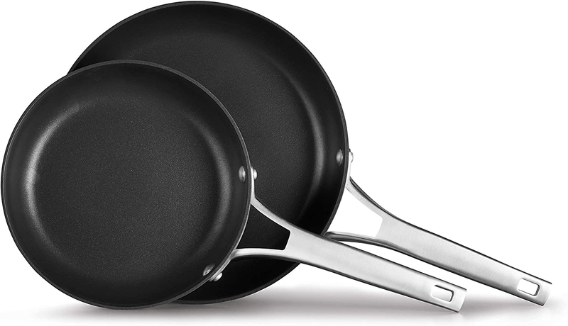 Calphalon Premier Hard-Anodized Nonstick 10-Inch and 12-Inch Fry Pan Combo