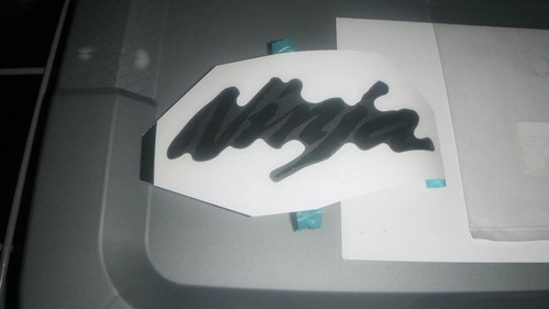 NOS Kawasaki CNT Cowling Mark Emblem Ninja 2007-2008 ZX1400