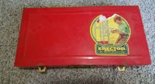Vintage Gilbert Electric Erector Set No. 4 1/2 1954 Untested Incomplete?