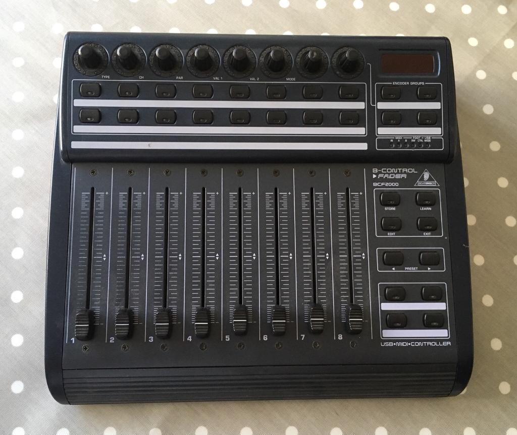 Behringer bcf2000 drivers windows 10