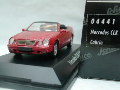 ULTRA RARE Mercedes A208 CLK230 Kompressor 1997 Red 1:43 Schuco No Minichamps