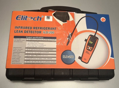 Elitech ILD-200 Infrared Refrigerant Leak Detector with Case