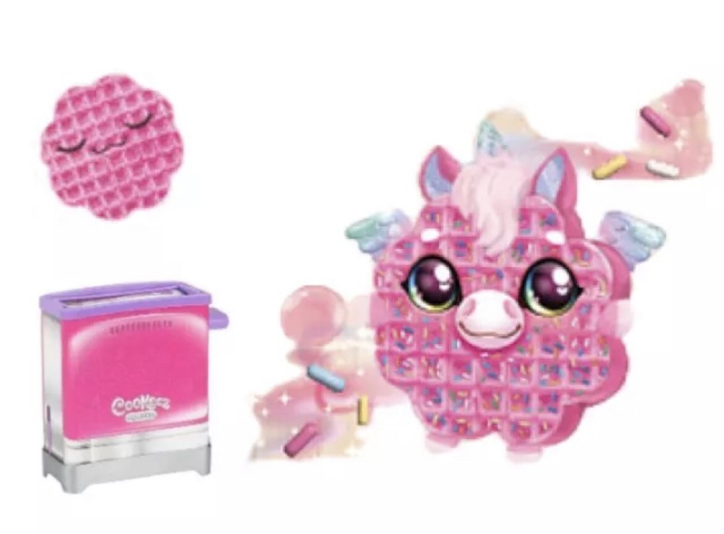 Cookeez Makery Toasty Treatz Toaster ULTRA RARE PEGAWAFFLE! Plush NEW
