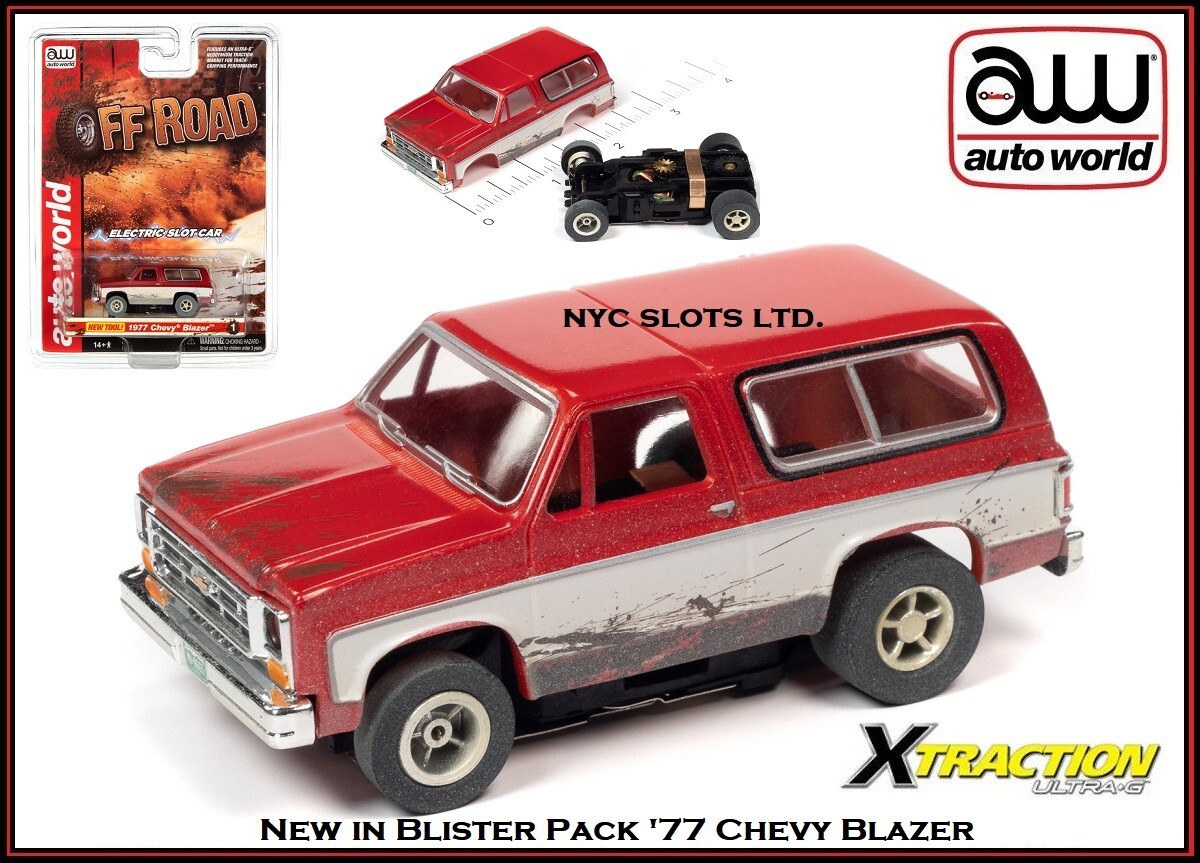Auto World Xtraction☆77シボレーブレザー☆HOスロットカー