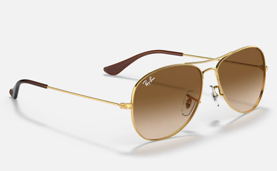 Ray Ban Cockpit Sunglasses RB3362 001/51 59-14 Gold Brown Gradient