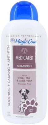 Dog, Magic Coat Medicated Shampoo with Coal Tar and Aloe Vera Classic (16 oz)