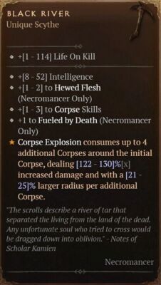 DIABLO 4   ALL NECROMANCER / TOTENBESCHWÖRER UNIQUE ITEMS   SEASON 5   D4