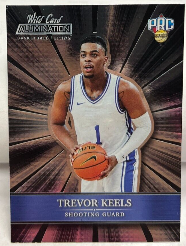 Trevor Keels 2022 Wild Card Allumination National PRC #ABC