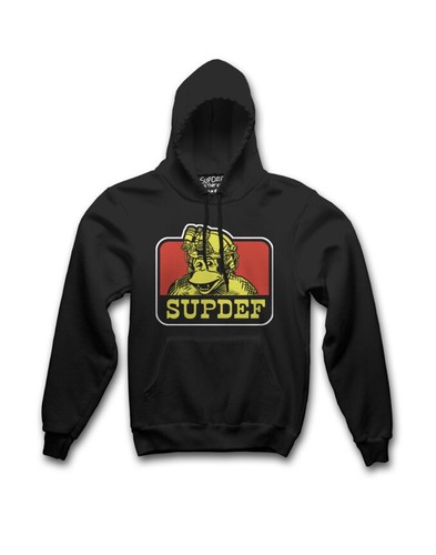 Monkey Supdef Black Hoodie Kids Grom Youth Large