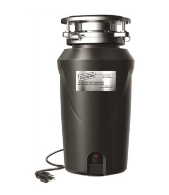 Maintenance Warehouse Garbage Disposal 1/3 HP W/Installed Power Cord (US-MW3-44)