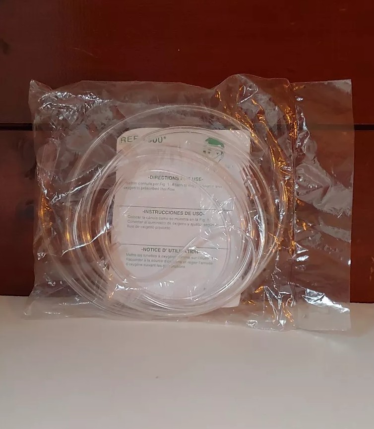 BRAND NEW SALTER LABS ADULT NASAL CANNULA 7' TUBING LATEX FREE # 1600
