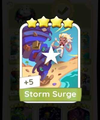 Storm Surge Monopoly Go Stickers 4 Stars 