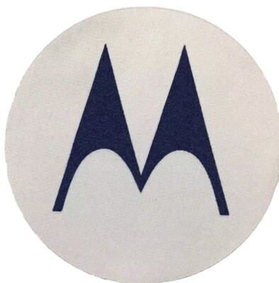 Chicago Cubs Motorola Advertising Jersey Patch  ~ City Connect Navy