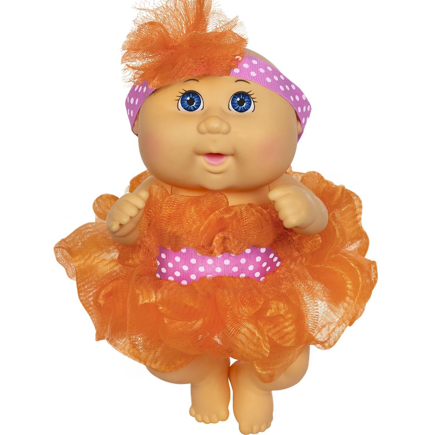 Cabbage Patch Kids Scrubby Time Tiny Newborn Doll 10"  New