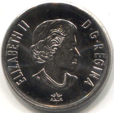 2017 UNC 'CANADA 150' SPECIAL EDITION TEN CENTS Coin - Wings of Change