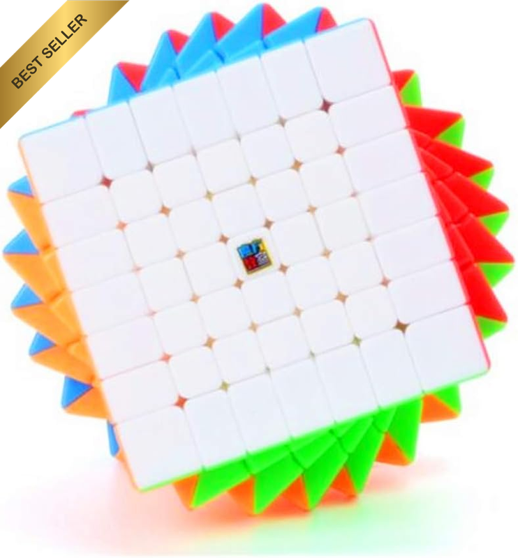 Moyu Mofang Jiaoshi Meilong 7X7 Stickerless Magic Cube MFJS MEILONG 7X7X7 Cubing