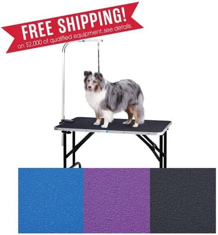 Dog Grooming Table With Arm, 42" X 24" X 30"