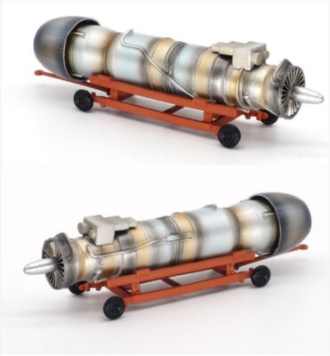 1/72  Soviet Fighter F-14A Engine Set Missile Loading Vehicle Model scene Kit**