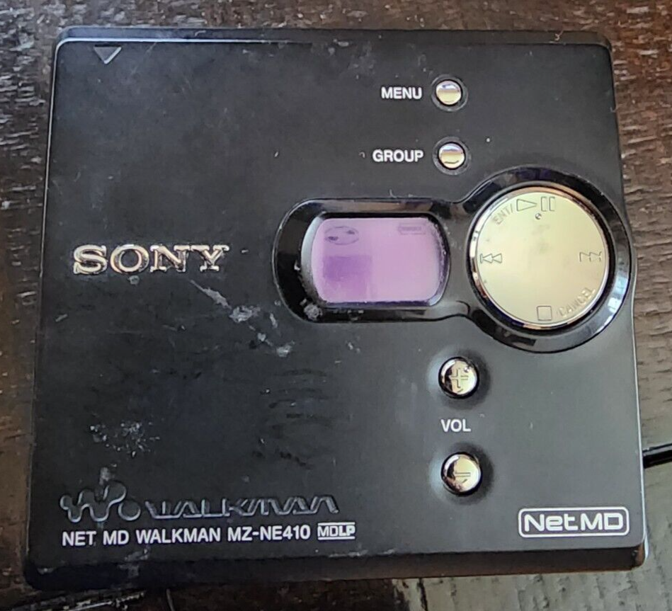 搬入設置サービス付 【海外製】SONY MDLP NetMD MZ-NE410 MD