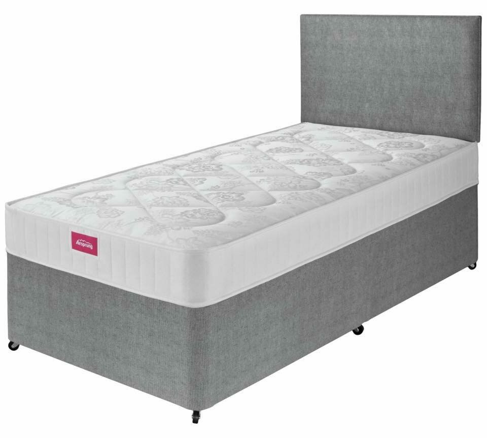 Brand new single divan bed with mattress in Atherton, Manchester