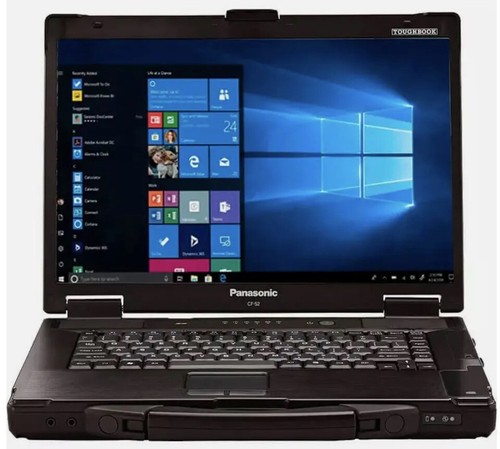 PANASONIC TOUGHBOOK CF-52 4GB RAM 240GB SSD WIN 11 64 BIT CHARGER-1