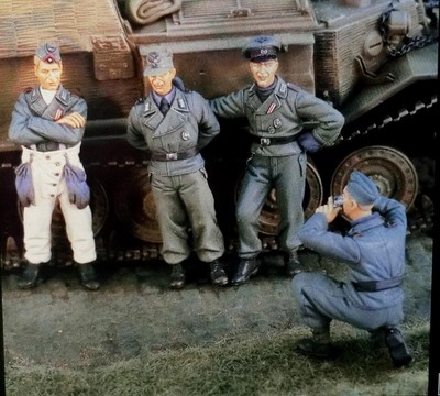 1:35 Verlinden VP Comrads German Tank Crew WWII Made in the USA 1916