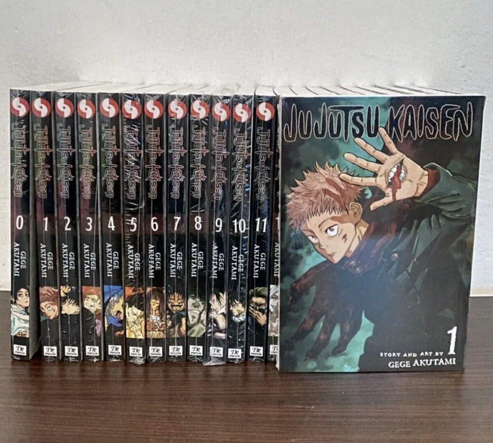 Jujutsu Kaisen Manga English Full Set Vol 0 to 24 Gege Jujutsu Kaisen Manga English Full Set Vol 0 to 24 Gege