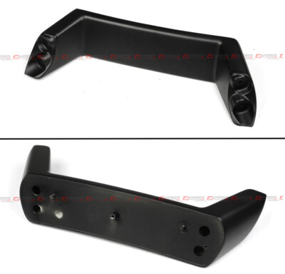 For 2024-25 Ford Mustang DH Performance Matte Black Spoiler W/ Smoke Gurney Flap