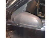 Vauxhall Astra H Left Side Wing Mirror Black 2008