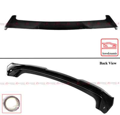 FOR 2023-2025 HONDA CR-V CRV M STYLE GLOSS BLACK TOP ROOF LID SPOILER EXTENSION