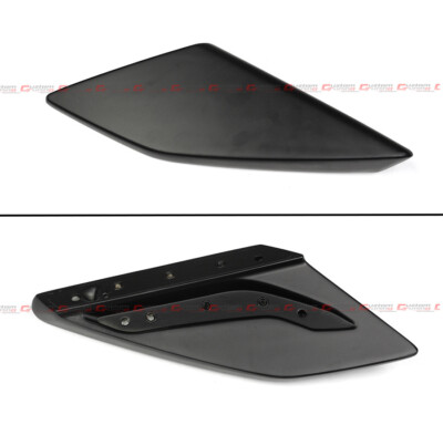 For 2024-25 Ford Mustang DH Performance Matte Black Spoiler W/ Smoke Gurney Flap