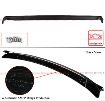 FOR 15-23 DODGE CHARGER AMPP REDEYE STYLE GLOSS BLK HIGHKICK TRUNK SPOILER WING