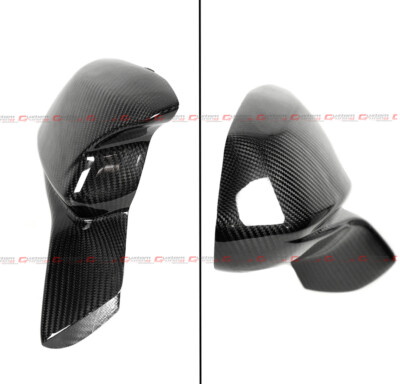 FOR 16-24 CHEVY CAMARO ZL1 DRY CARBON FIBER M STYLE ADD-ON SIDE MIRROR COVER CAP