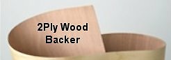 2ply Wood-Backer, Premium Flat-Cut Maple Veneer Sheet, 4' x 8' x .032