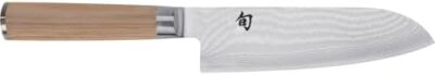 KAI Shun ClassicWhite Santoku Knife 175mm Japan DM3702