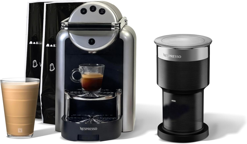 Nespresso Professional Starter Bundle: Zenius Machine & Milk