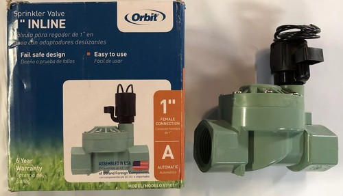 Lawn Mowers Tractors Orbit Fpt 1 Inch Inline Sprinkler Valve Light Green One Size Five Pack Walk Behind Lawn Mowers