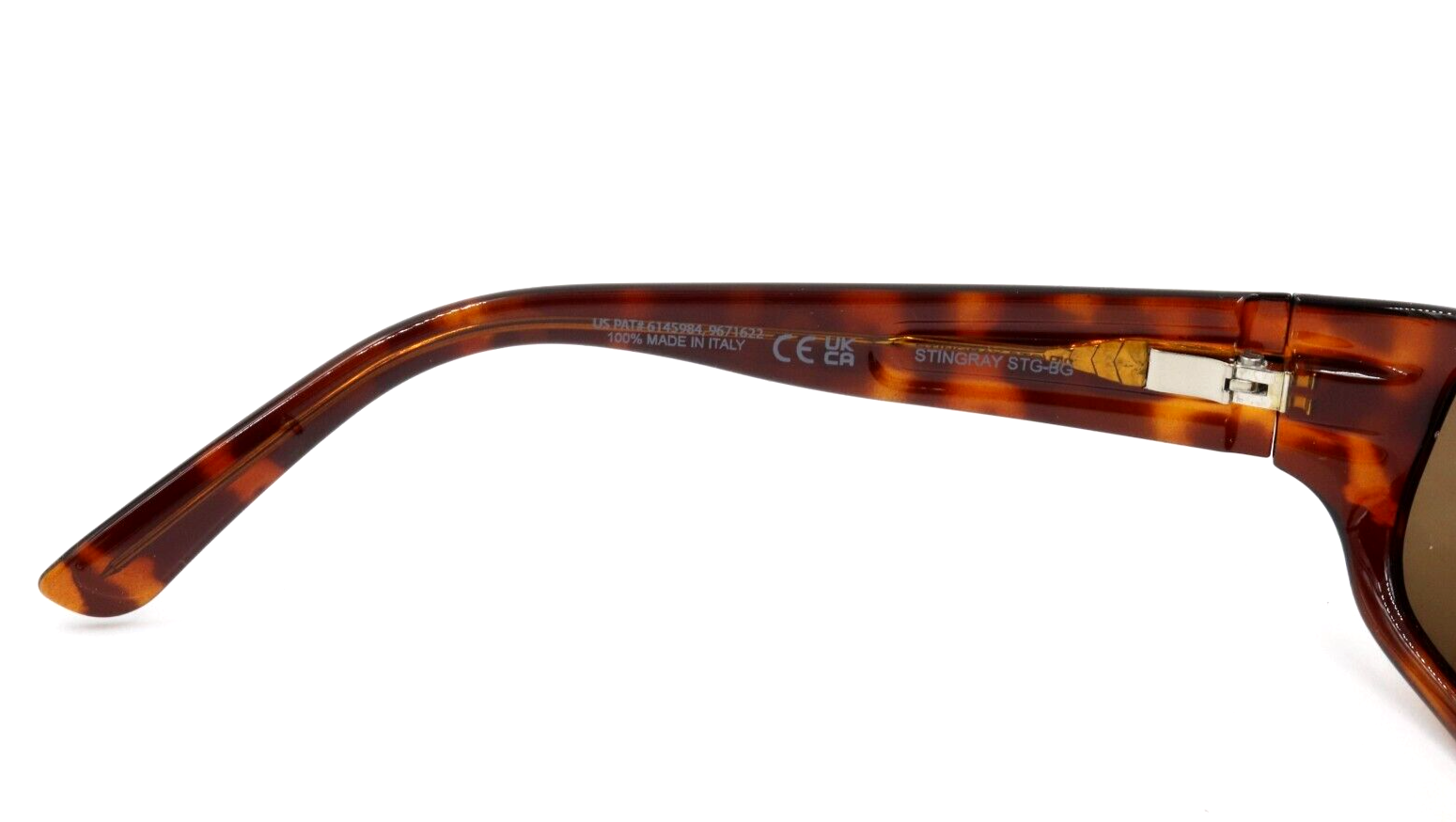 Pre-owned Maui Jim Stingray Tortoise Wrap Bronze Polarized Sunglasses H103-10 $279 In Hcl Bronze