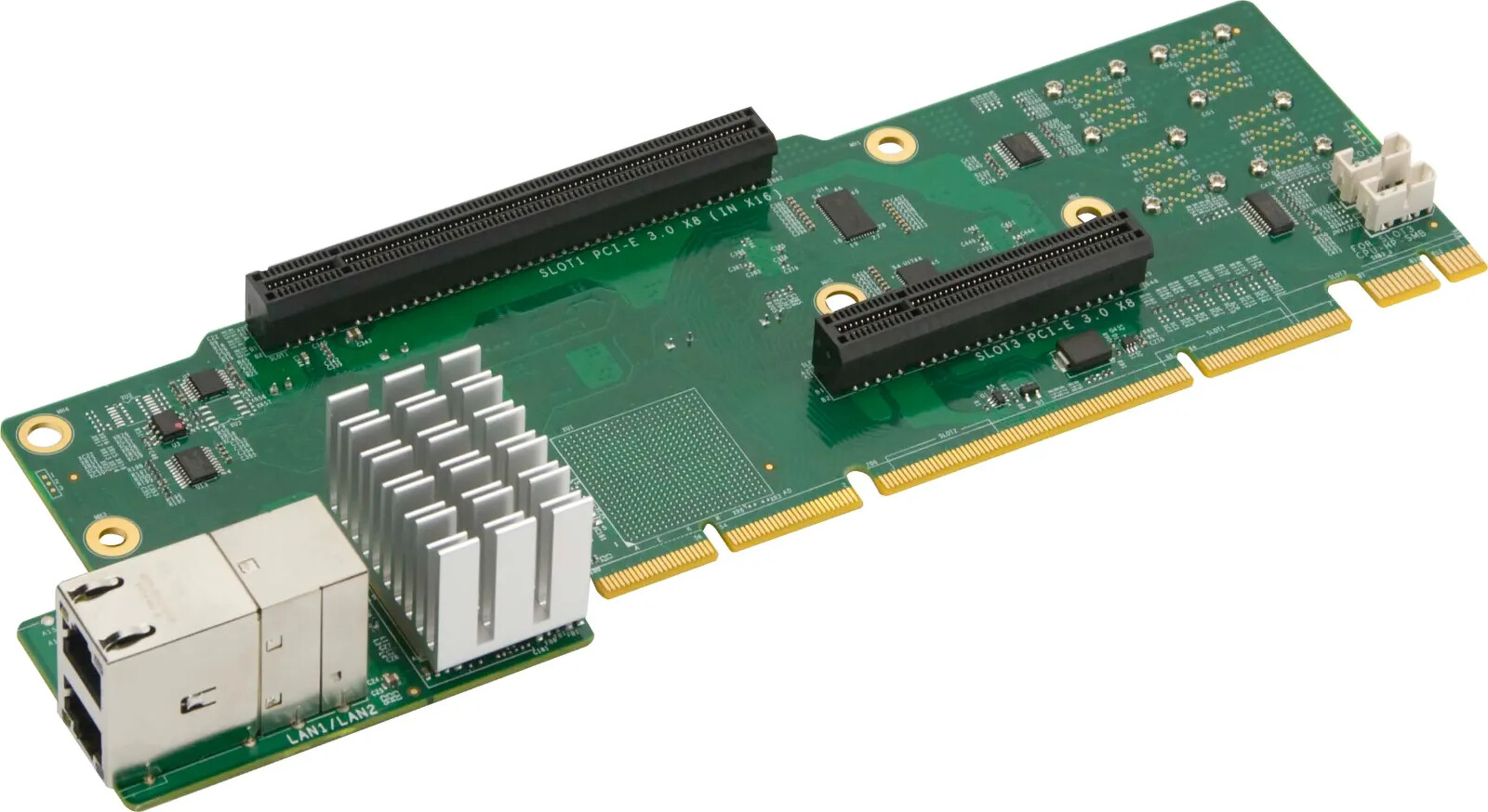 Supermicro AOC-2UR8N4-i2XT 2-Port 10Gbase-T Ultra Riser Card