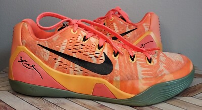Nike Kobe Bright Peach Mango Orange 646701 Men's Size 8.5 Sneakers
