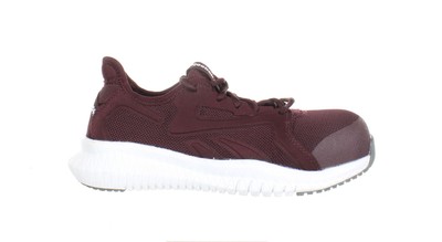 Reebok Womens Flexgon 3.0 Burgundy Safety Shoes Size 6 (Wide) (7074491)