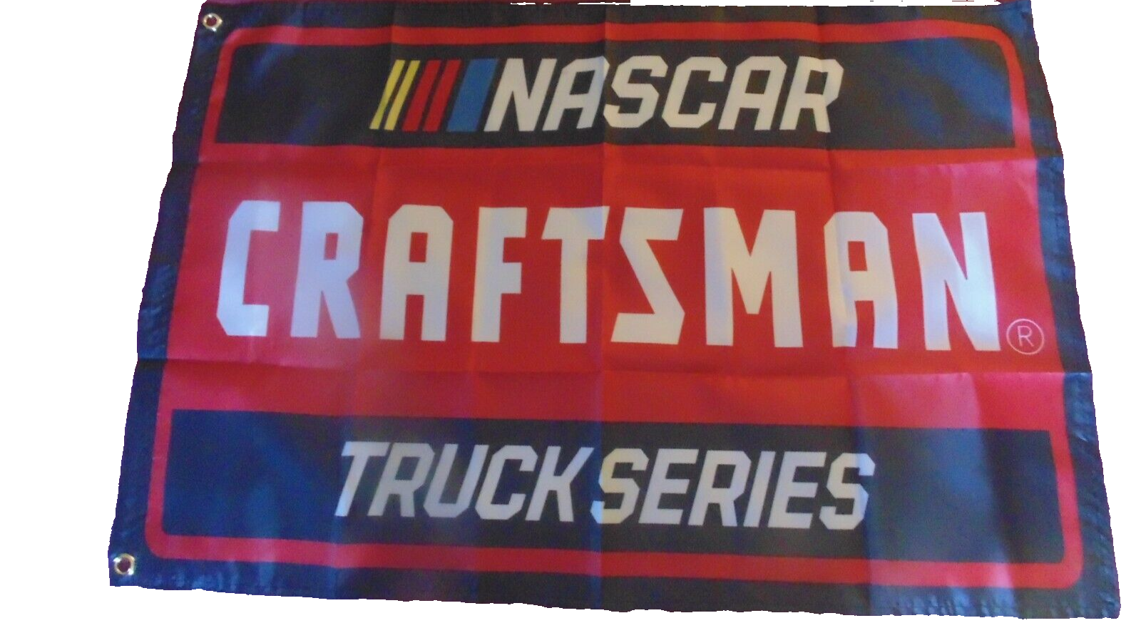 Craftsman's Truck  Flag  24 X 36 Great For Autographs Or Dis