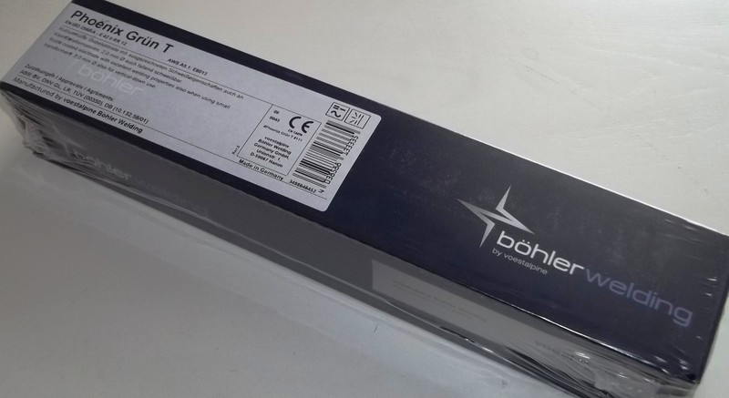 Voestalpine BÃ¶Hler Phoenix GrÃ¼N T 2,0 / 2,5 / 3,2 / 4,0mm Stabelektroden